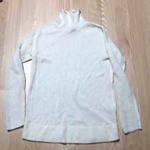 J. Crew Cream Turtleneck Sweater